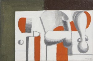 1973_24  S.T. - 25x37cm - Monotipia,gouache,grafit,collage,papír